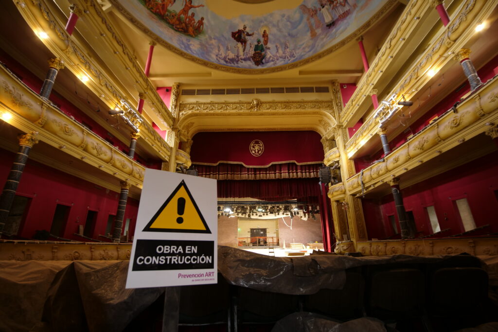 Teatro Vera en obras